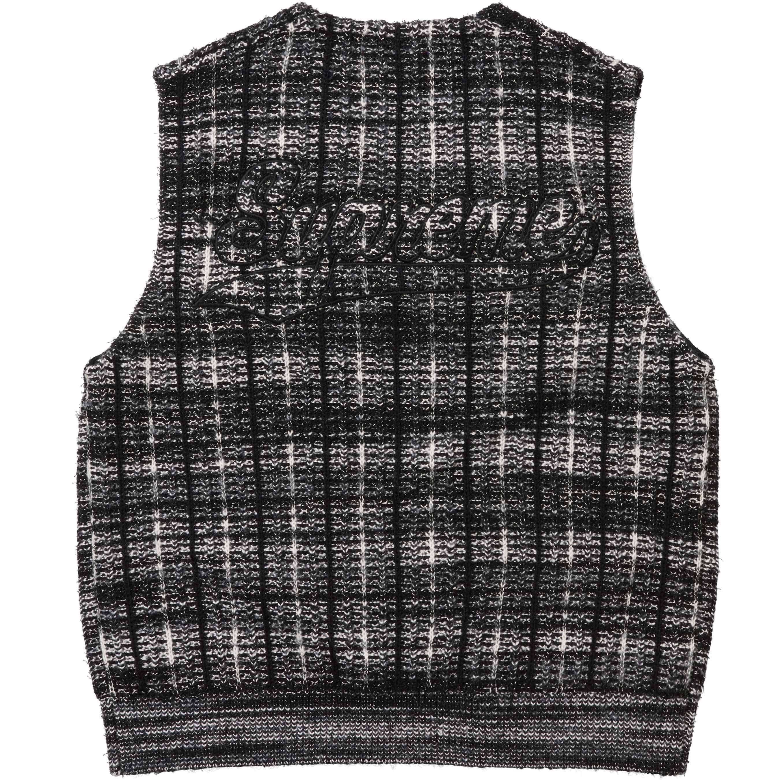 Speckled Zip Up Sweater Vest view 6